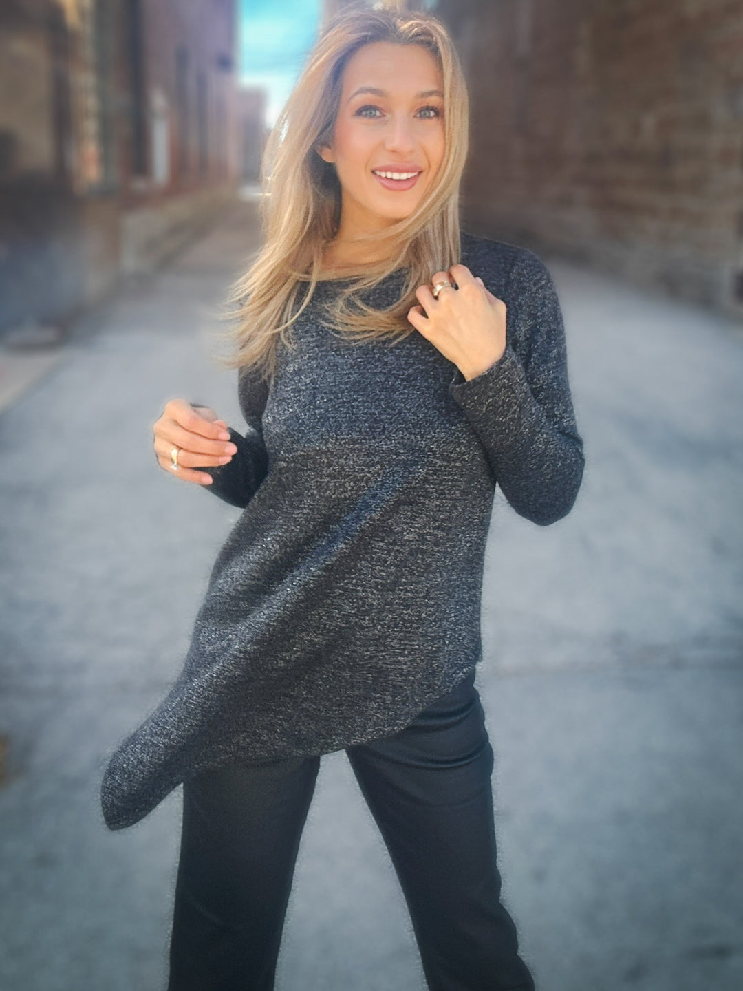 Karen Kane Shine On Asymmetric Top