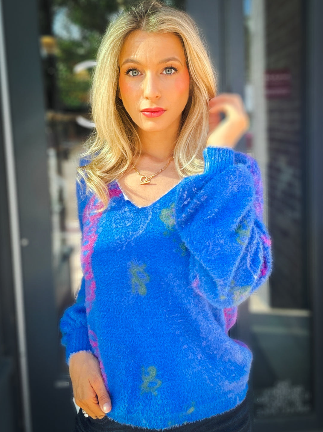 Tribal Double Vision Sweater