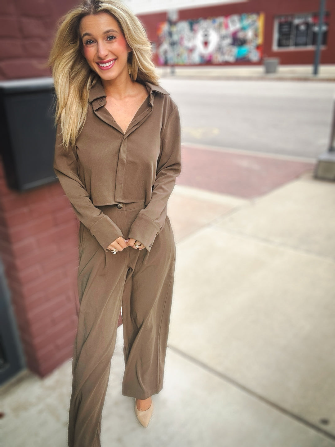 Sadie & Sage Silent Streets Wide Leg