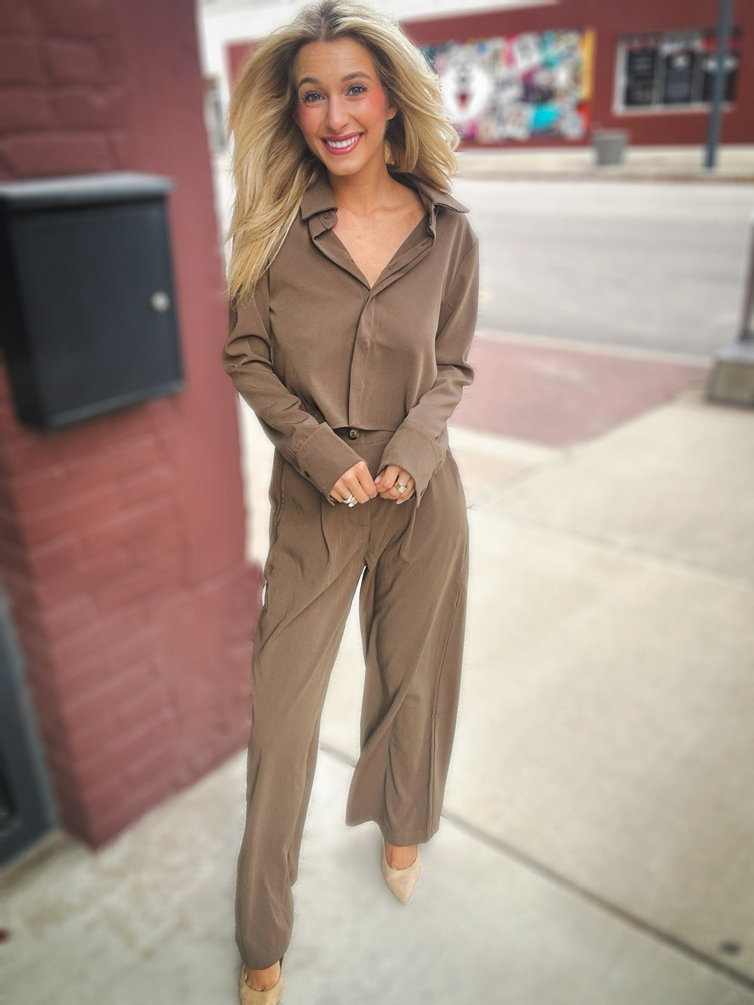 Sadie & Sage Silent Streets Wide Leg