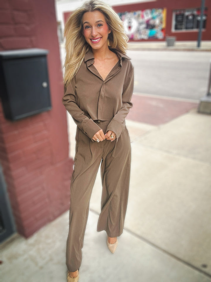 Sadie & Sage Silent Streets Wide Leg