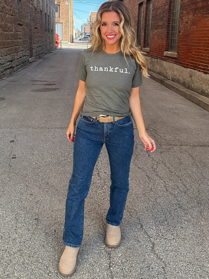 Thankful Short Sleeve Graphic Tee