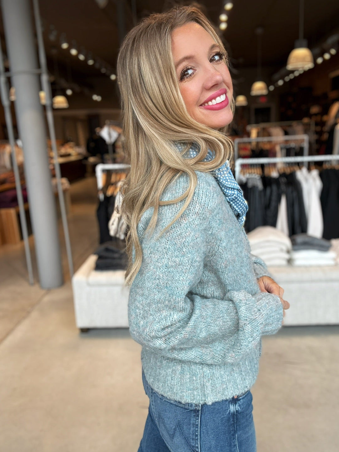 Karen Kane Pearled Perfection Cardigan