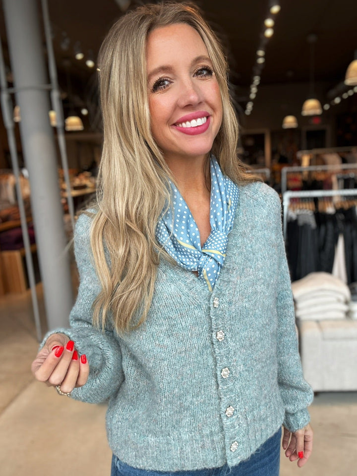 Karen Kane Pearled Perfection Cardigan