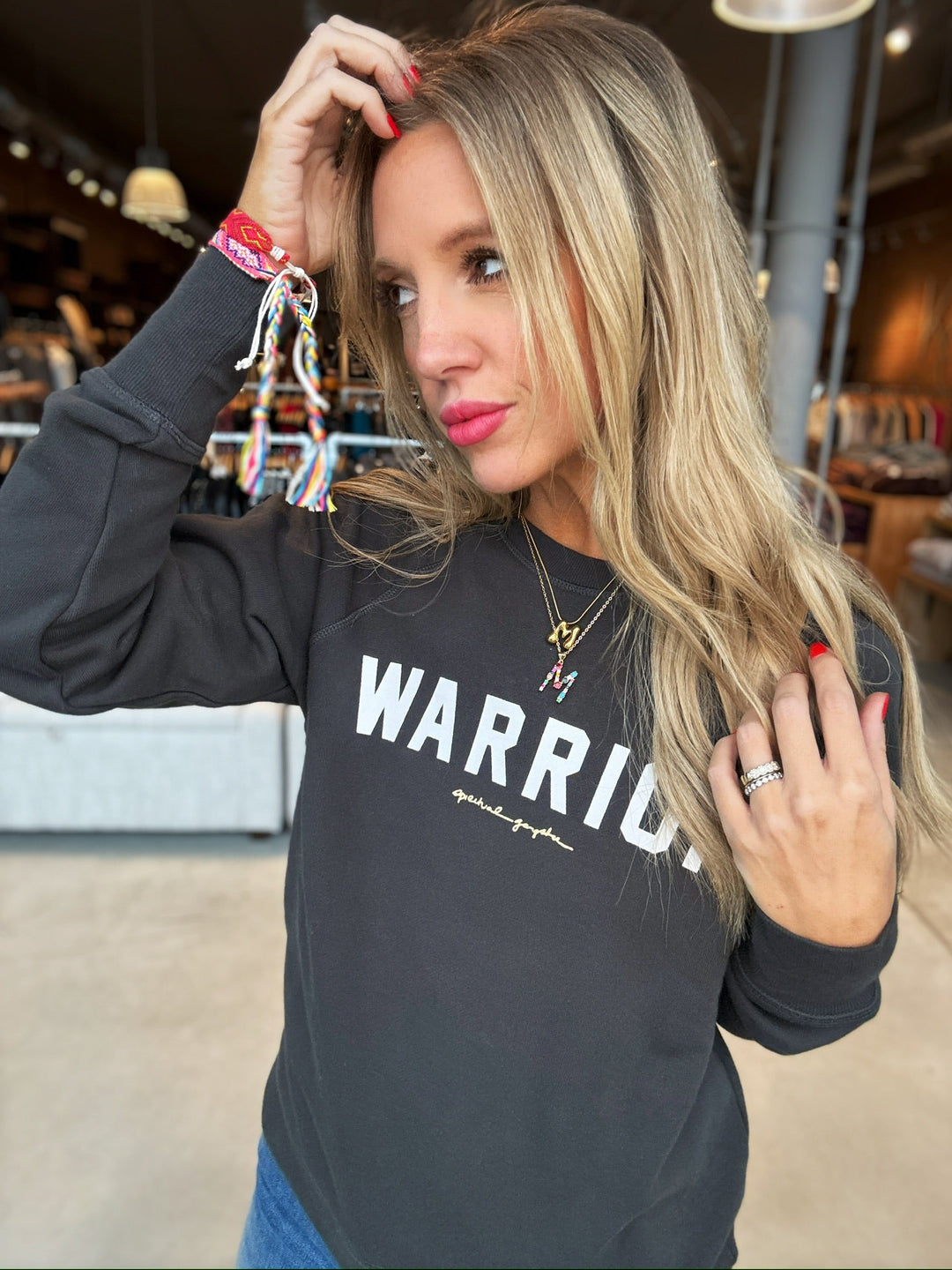 Spiritual Gangster Warrior Bridget Sweatshirt