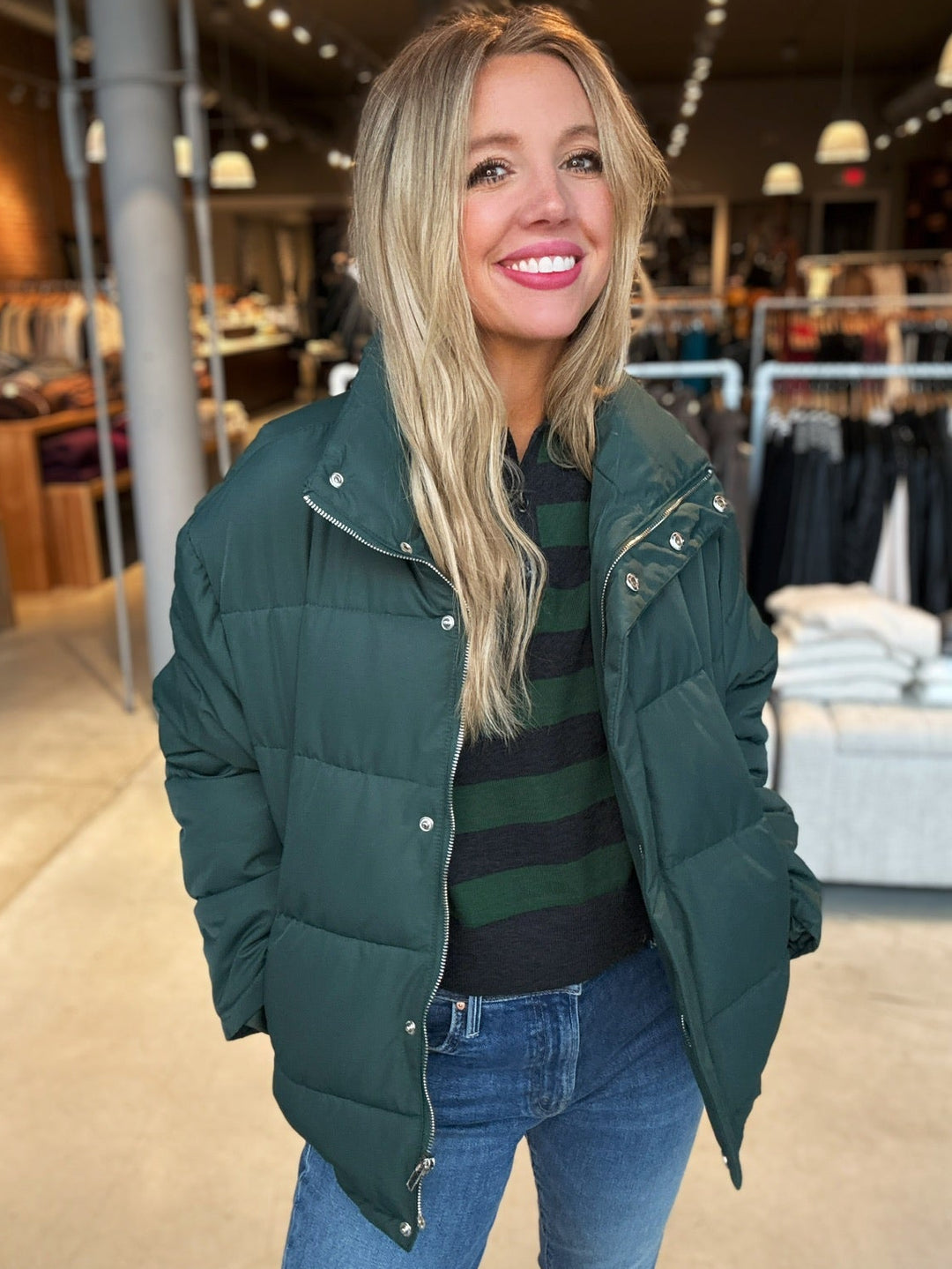 Sage The Label Recharge Quilted Puffer Jacket