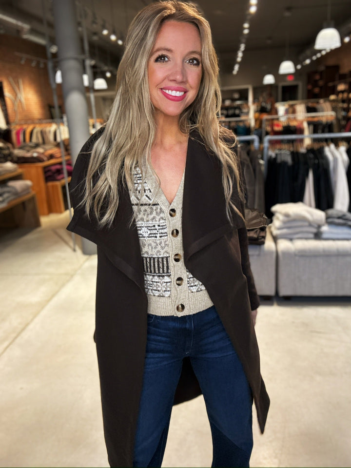 Sage The Label Tati Belted Coat