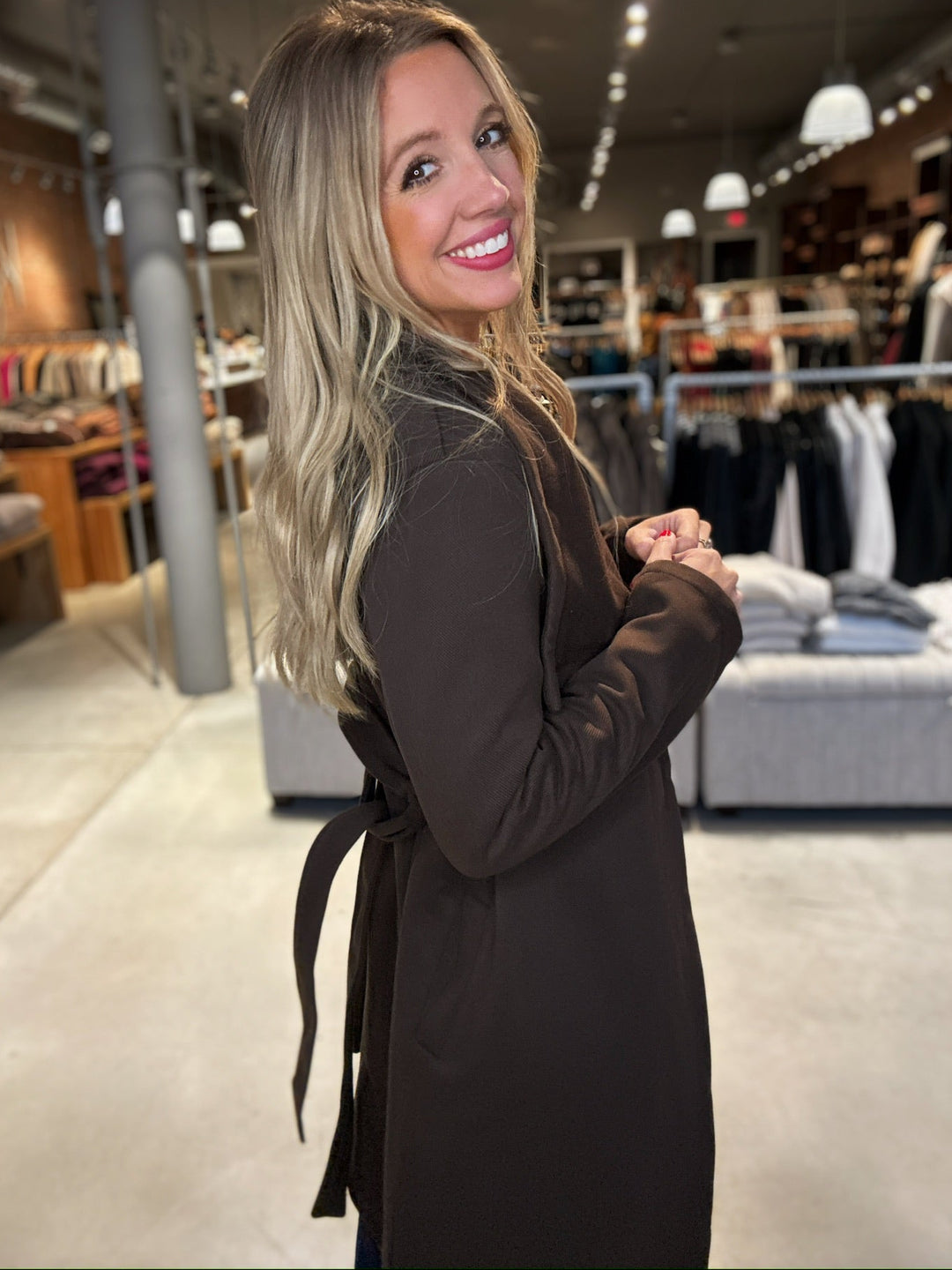 Sage The Label Tati Belted Coat