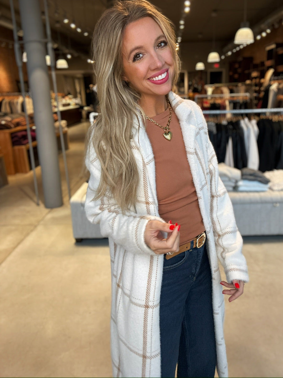 Z Supply Mason Windowpane Coat