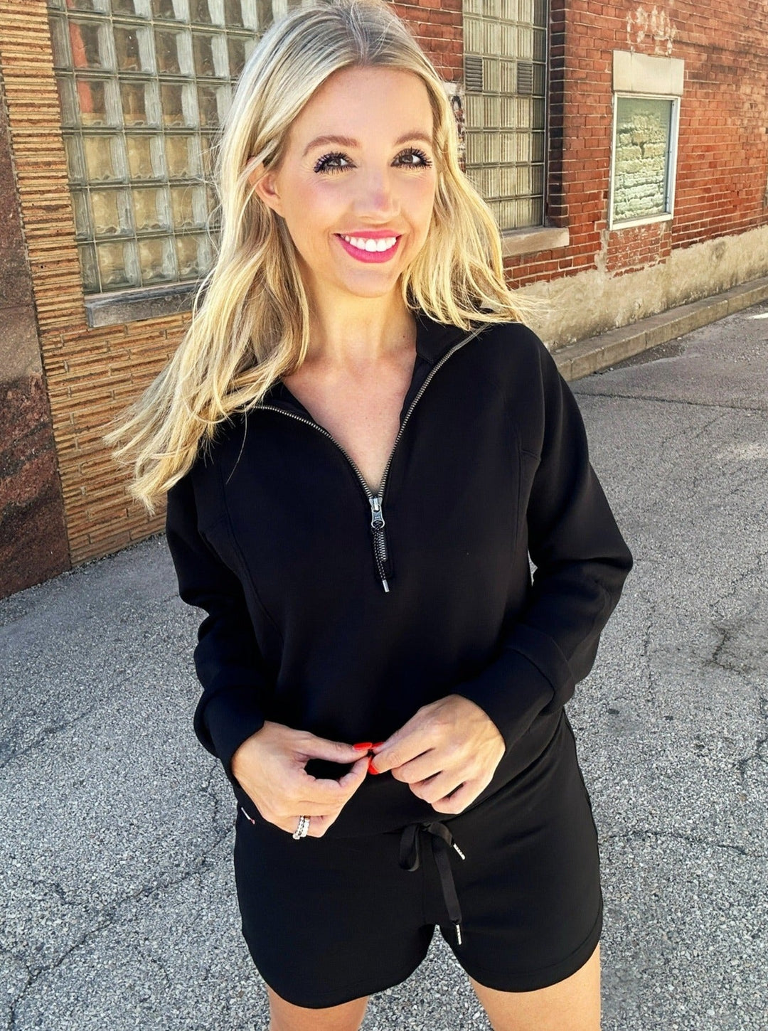 Spanx AirEssentials Half Zip