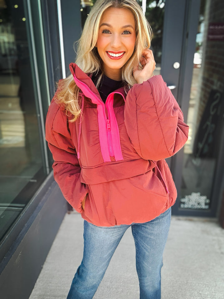 Free People In A Pillow Puffer Pullover