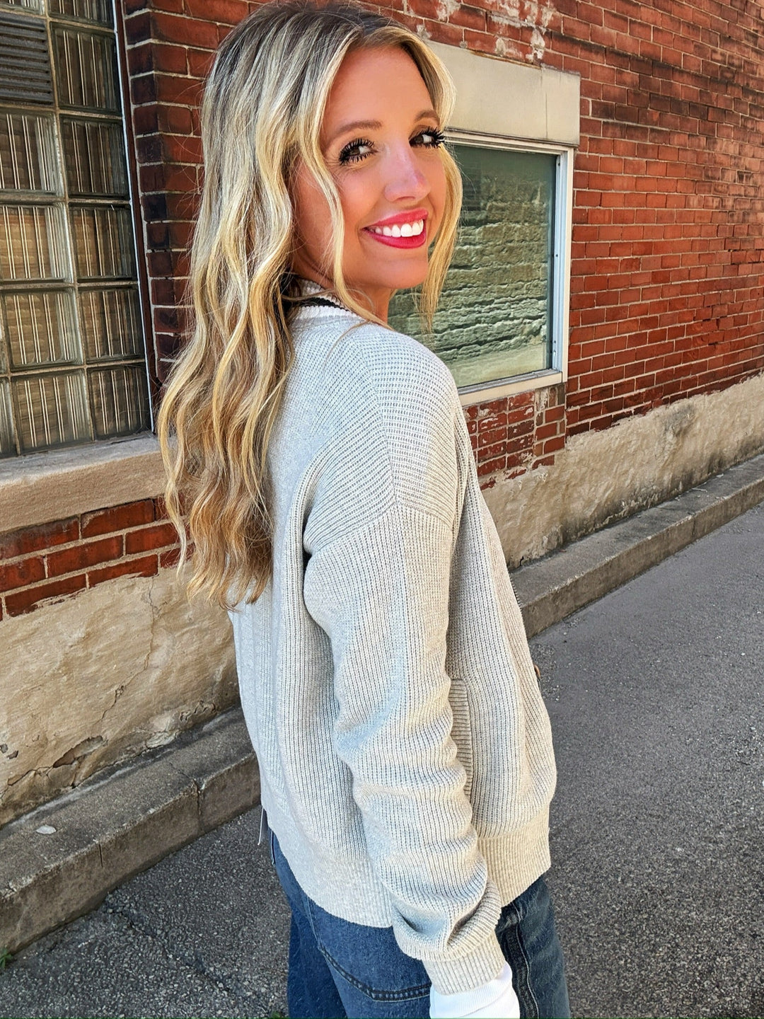 Hello Nite Spotlight Moment Sweater Jacket