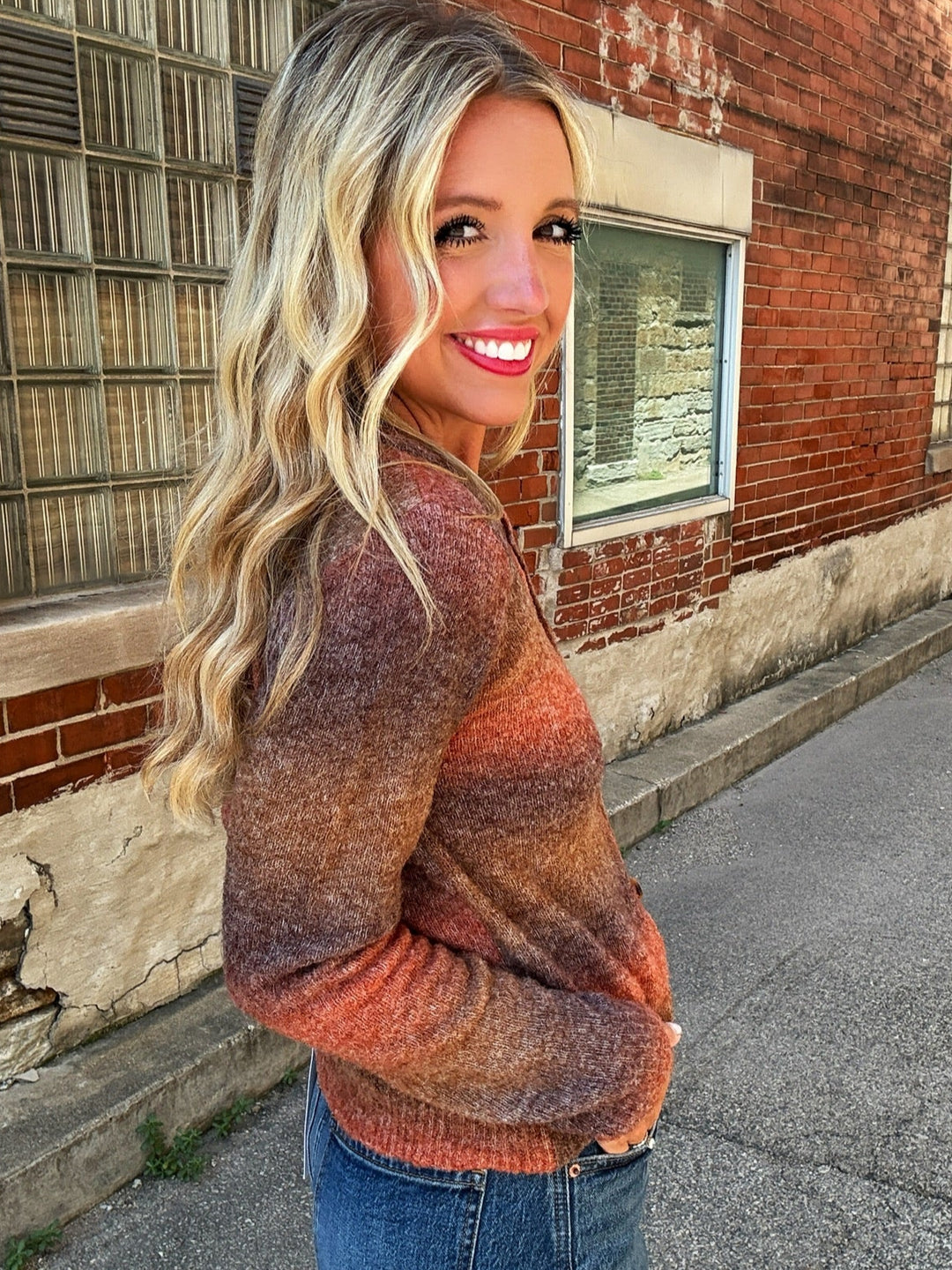 Sage the Label Harper Ombre Cardigan