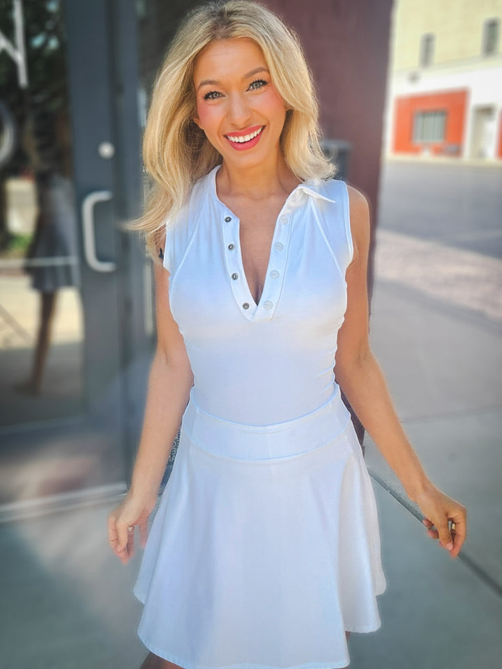 MPG Vital Sleeveless Polo Dress