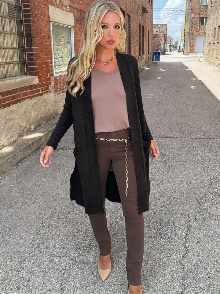 Renuar Draped And Dreamy Cardigan