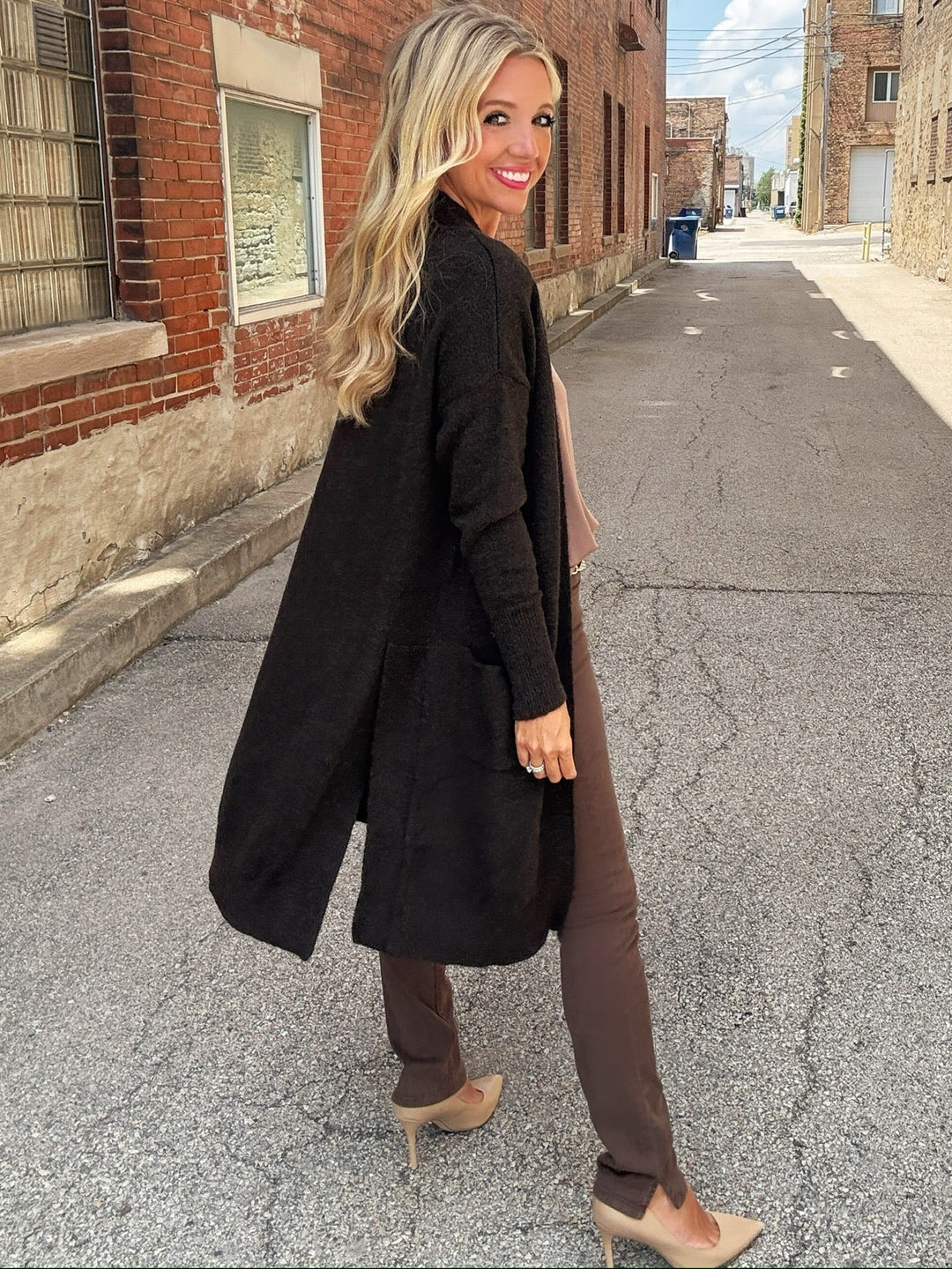 Renuar Draped And Dreamy Cardigan