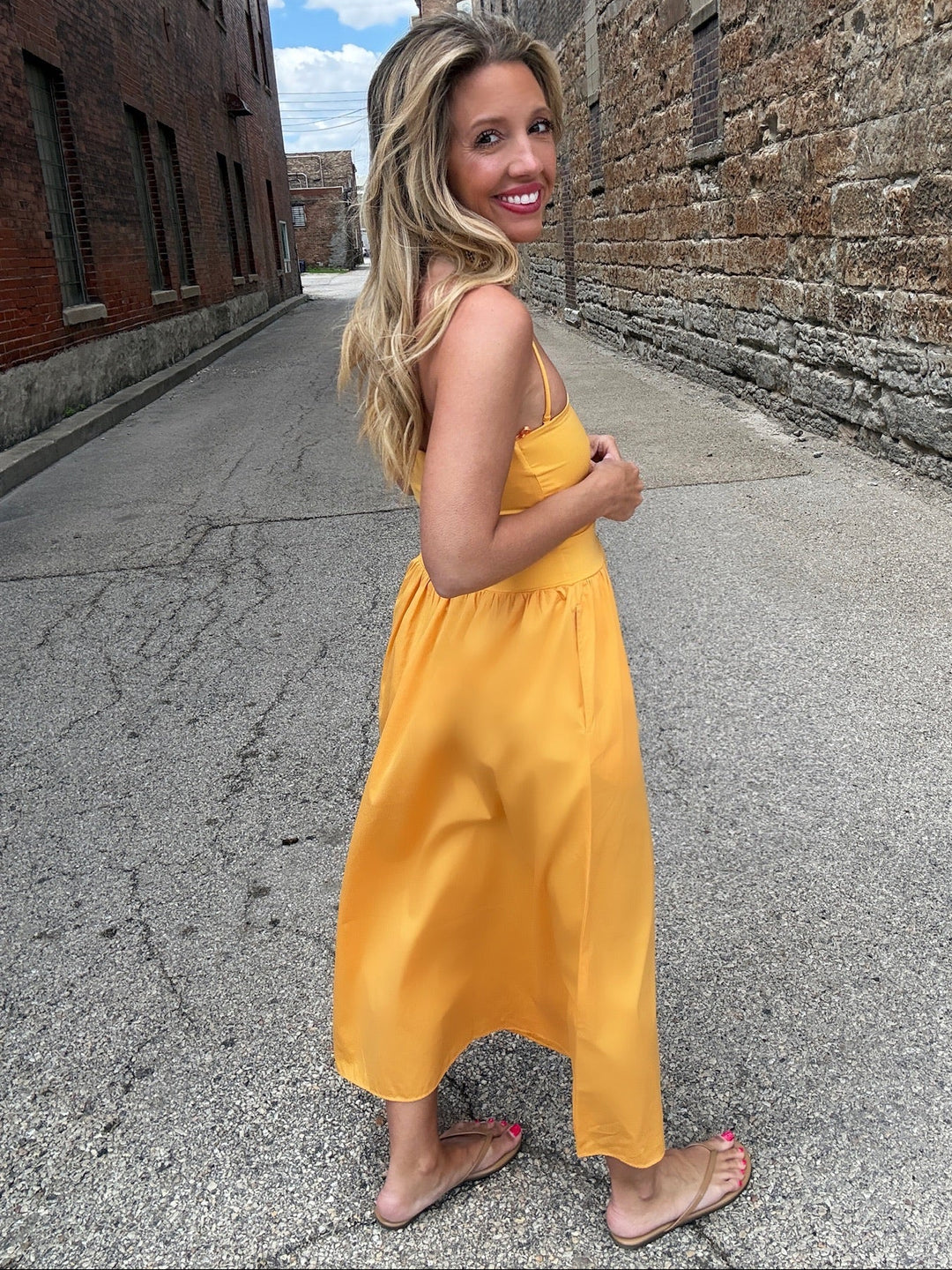 SPANXsmooth Jersey Midi Dress