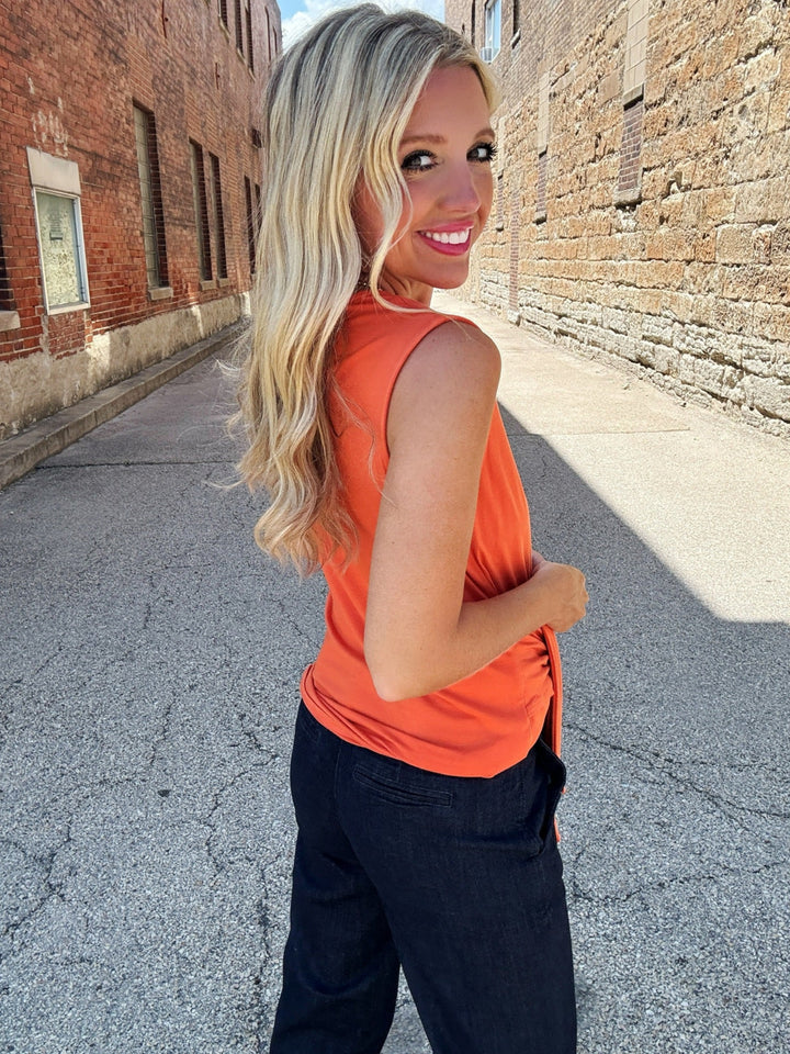 Karen Kane Eye-catching Flirt Top