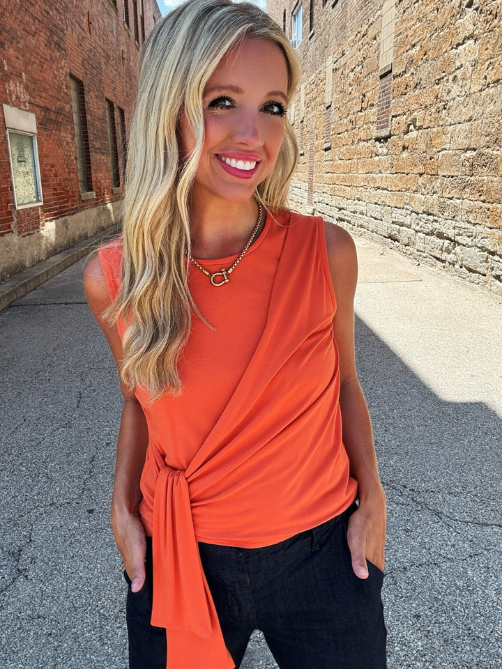 Karen Kane Eye-catching Flirt Top