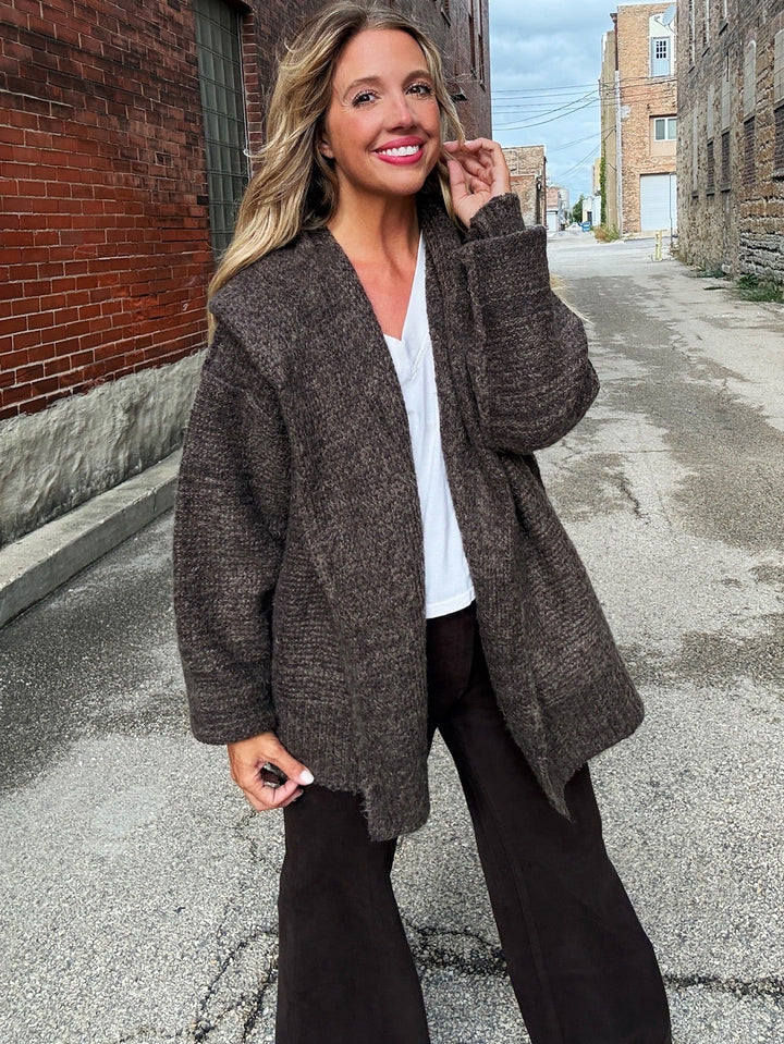 Free People Thistle Hooded Cardi
