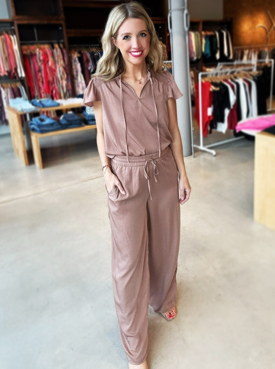 Renuar Certain Charm Wide Leg Pant