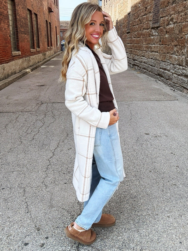 Z Supply Mason Windowpane Coat