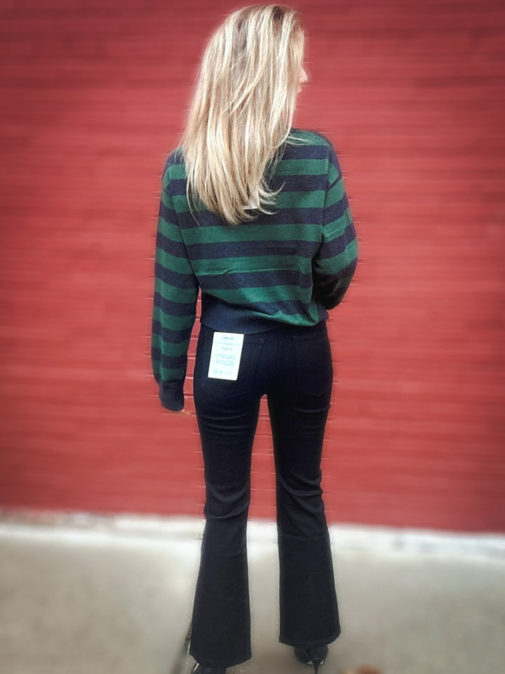 DL1961 Bridget Cropped Bootcut in Hail