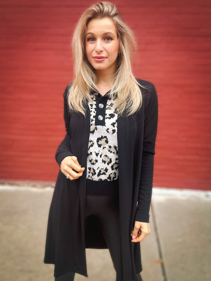 Heartloom Rowan Polo Sweater
