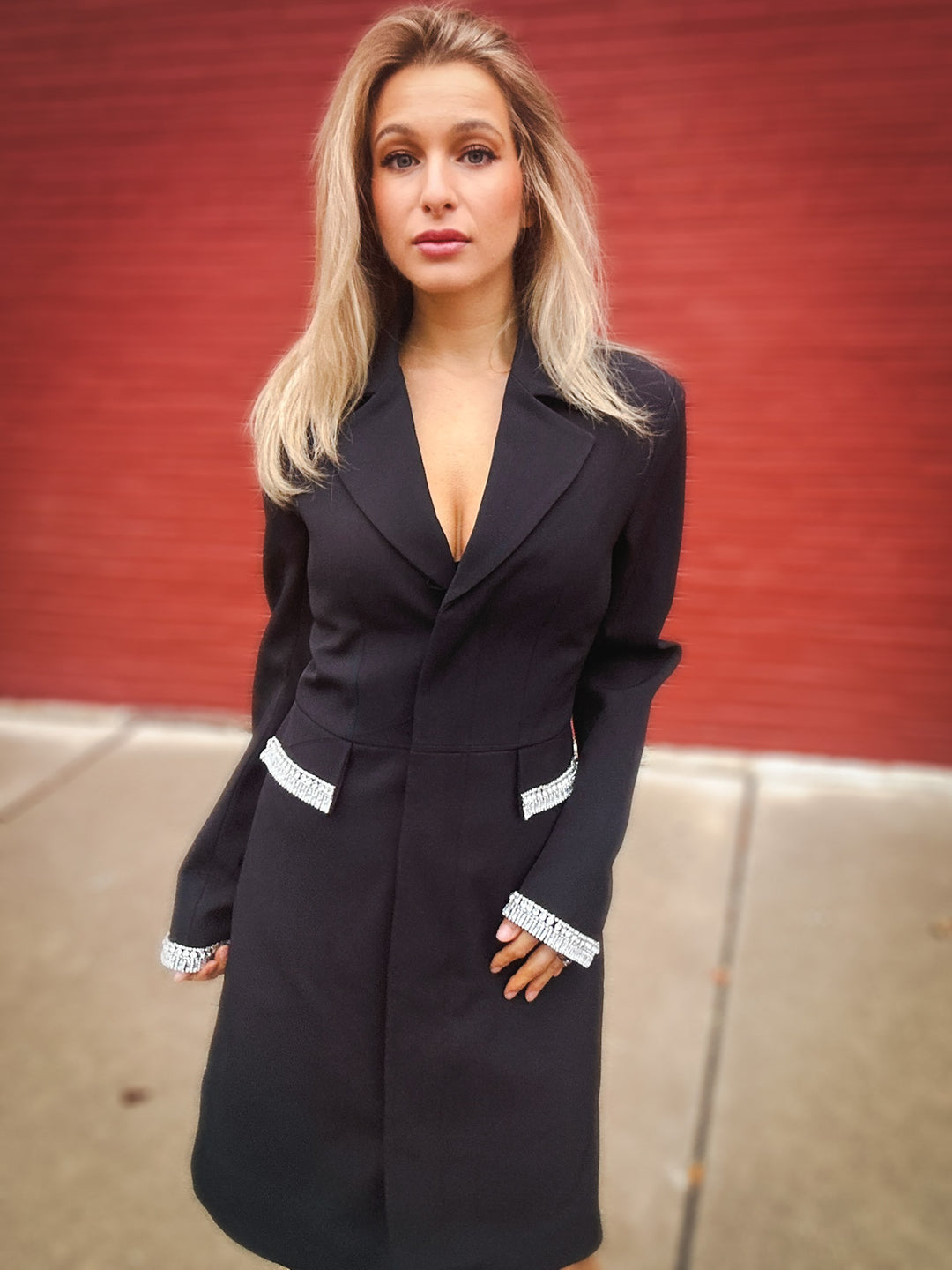 Karen Kane Cheers to Us Dress