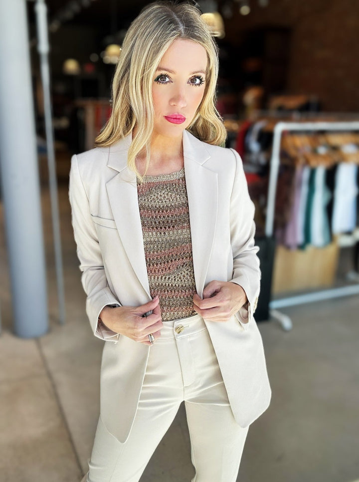 Charlie B Elegant Upgrade Blazer