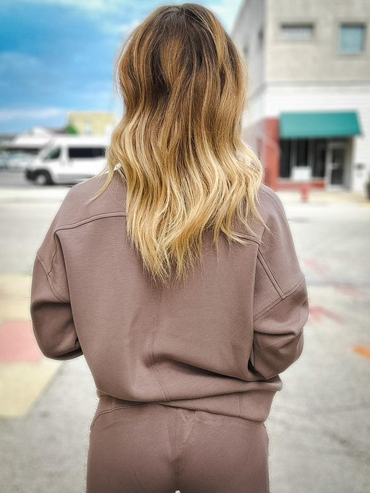 SPANX AirEssentials Shawl Collar Half Zip
