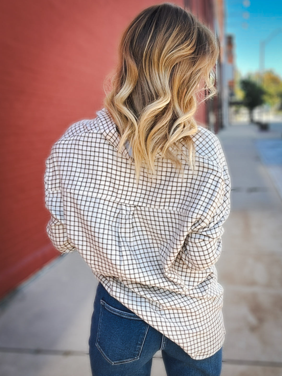 Z Supply River Plaid Button Up