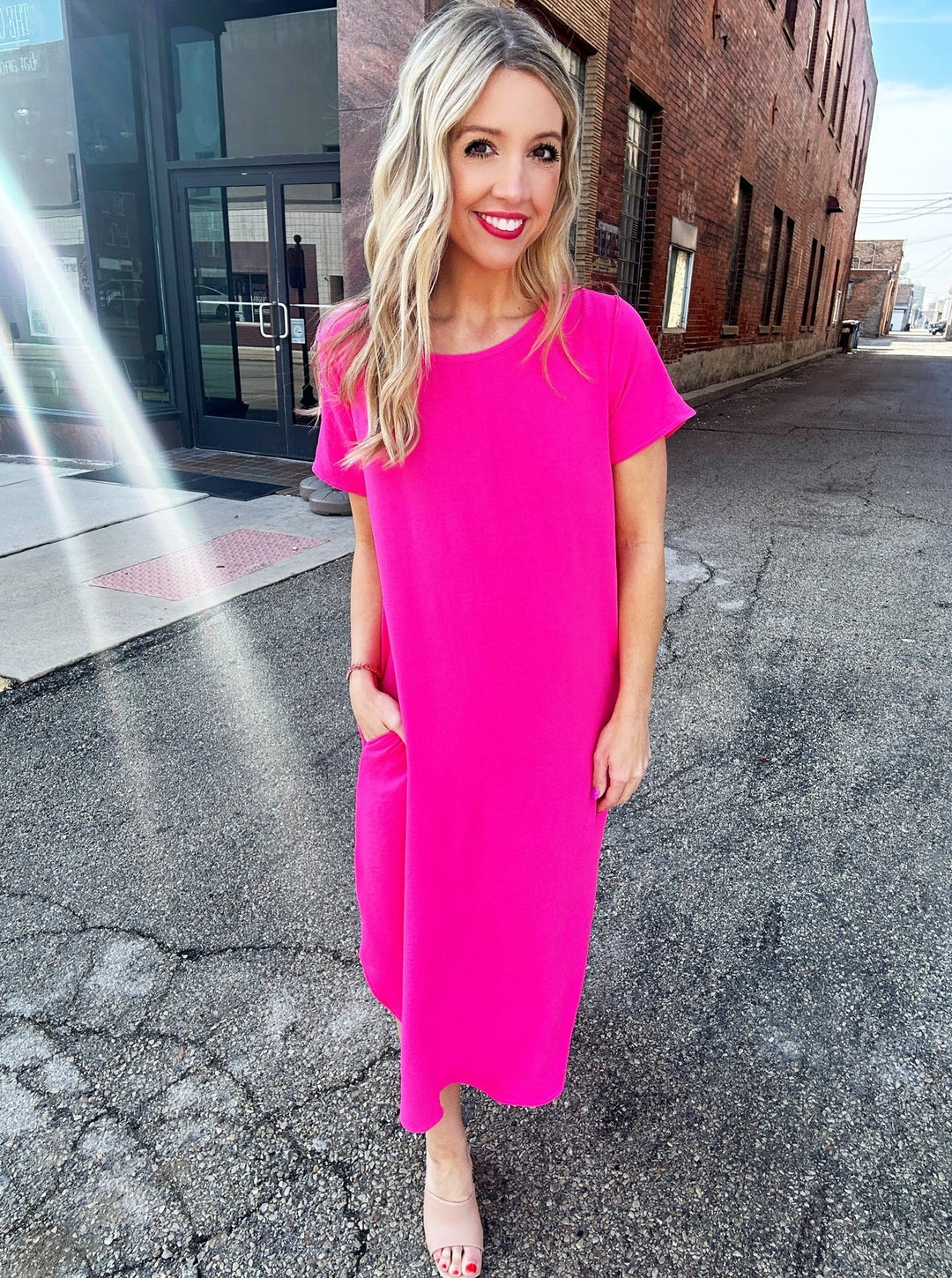 Sweet Appearance Midi Dress