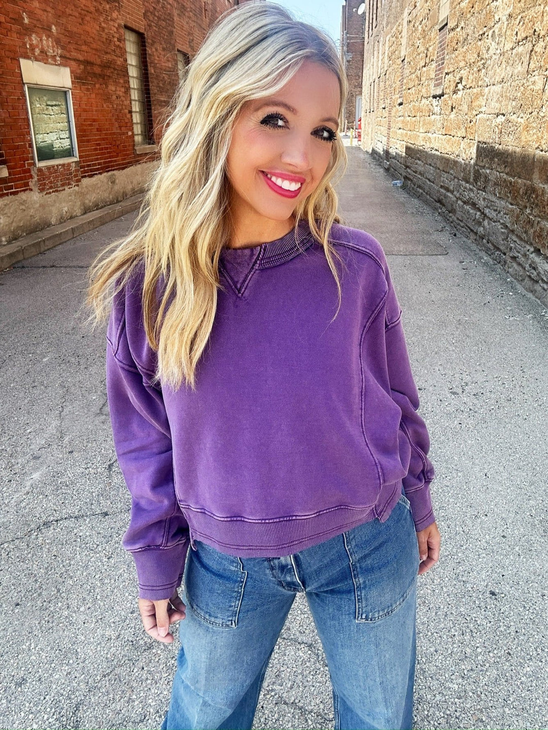 トップス simplycomplicated Free People Intercept Pullover – Kelley Cawley