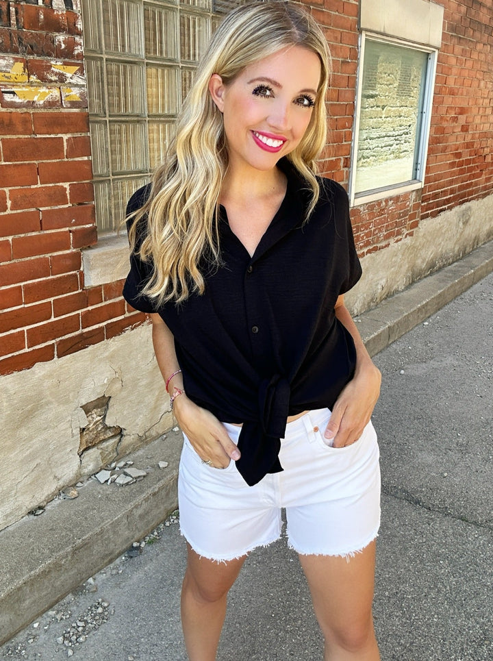 Casually Sophisticated Button Down Top