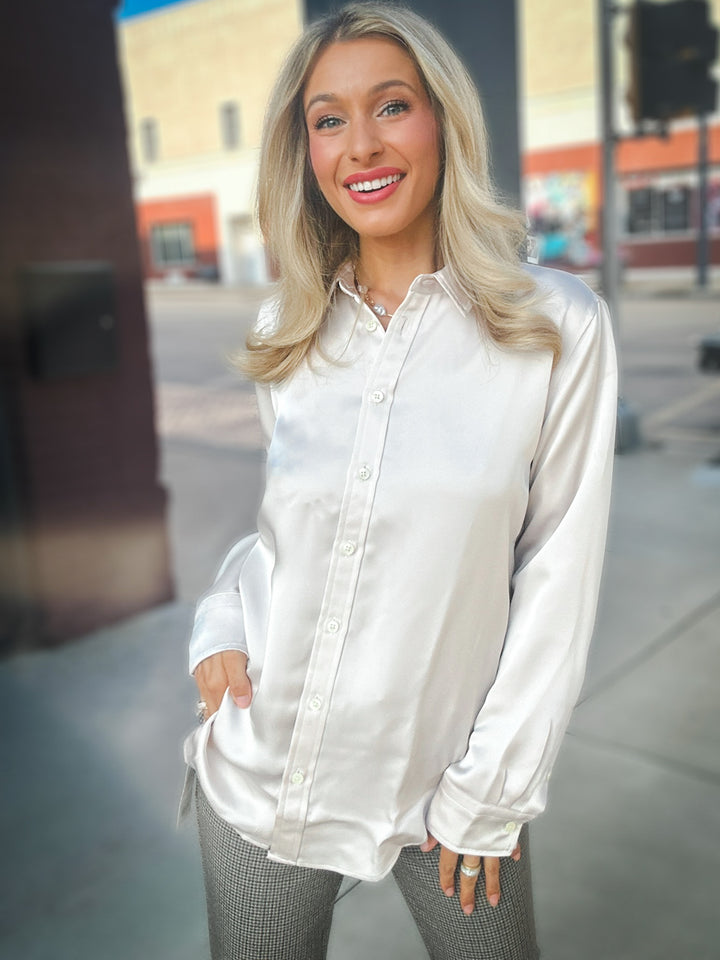 Spanx Better Than Silk Buttondown