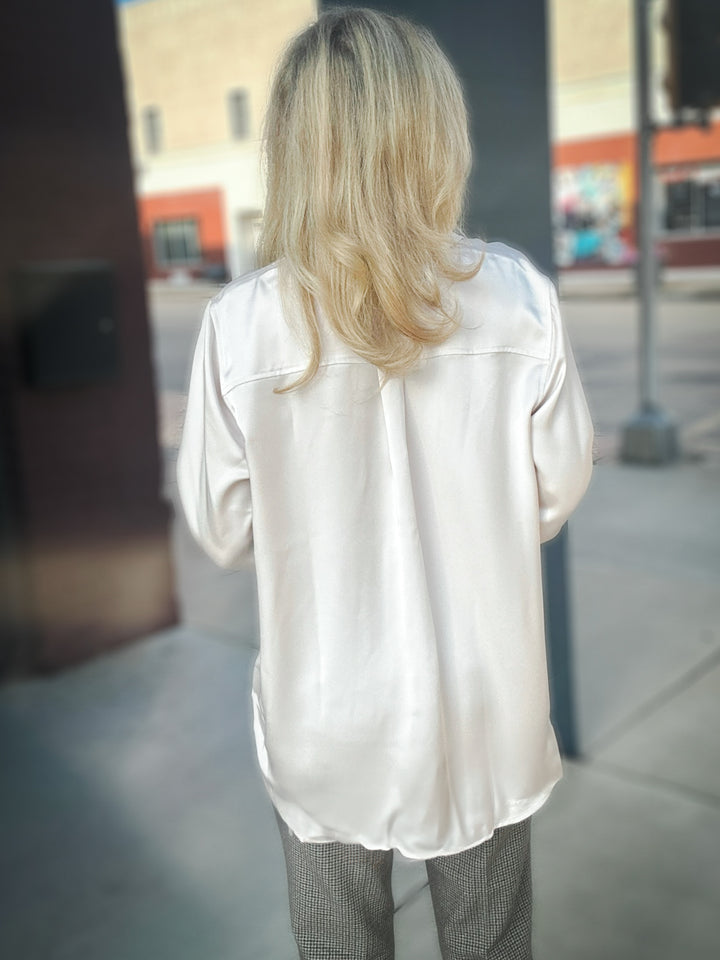 Spanx Better Than Silk Buttondown