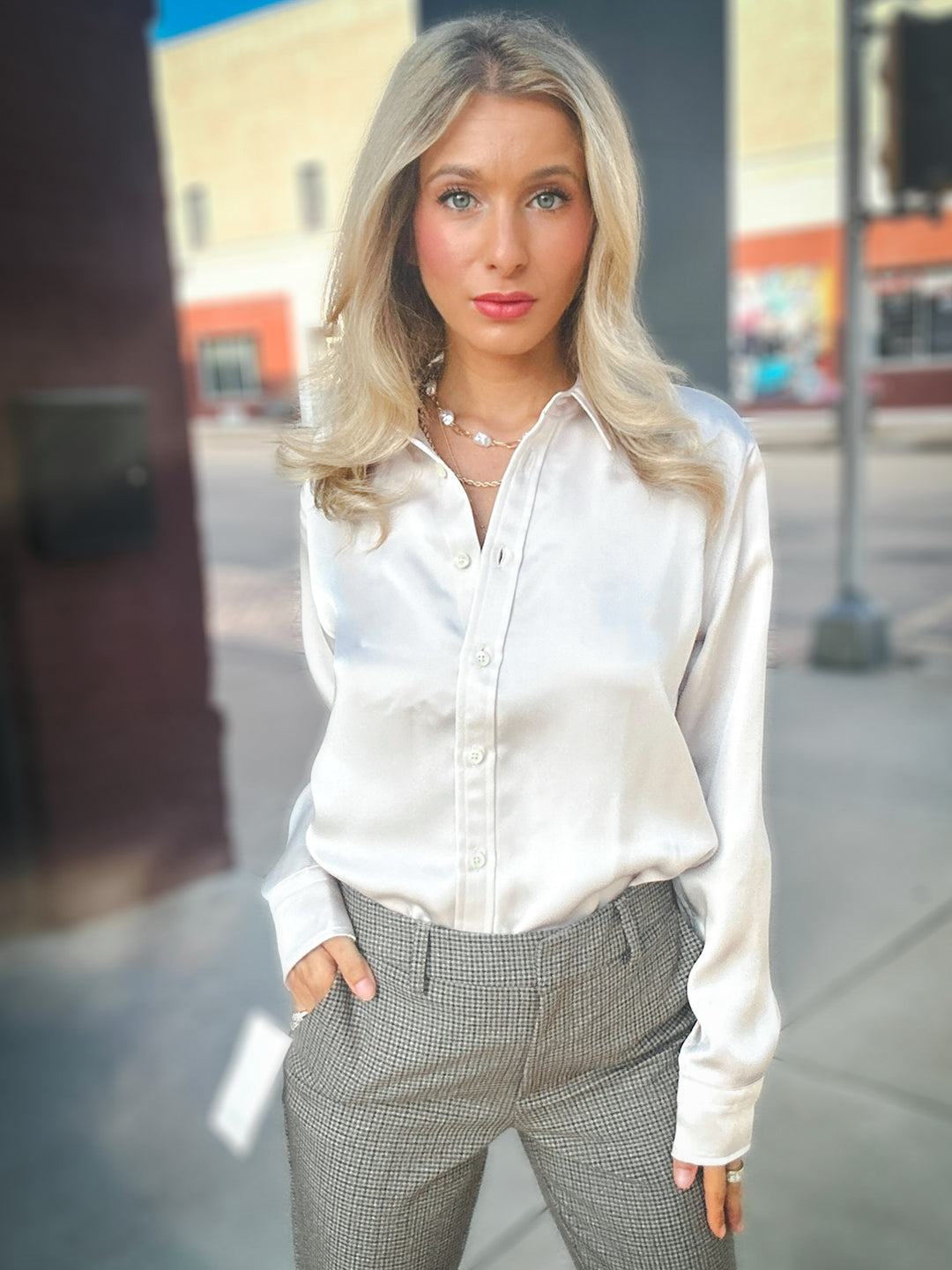 Spanx Better Than Silk Buttondown