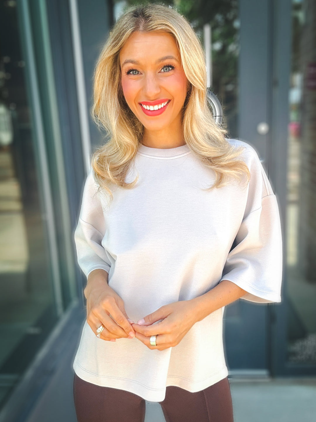 SPANX AirEssentials Boxy Tee