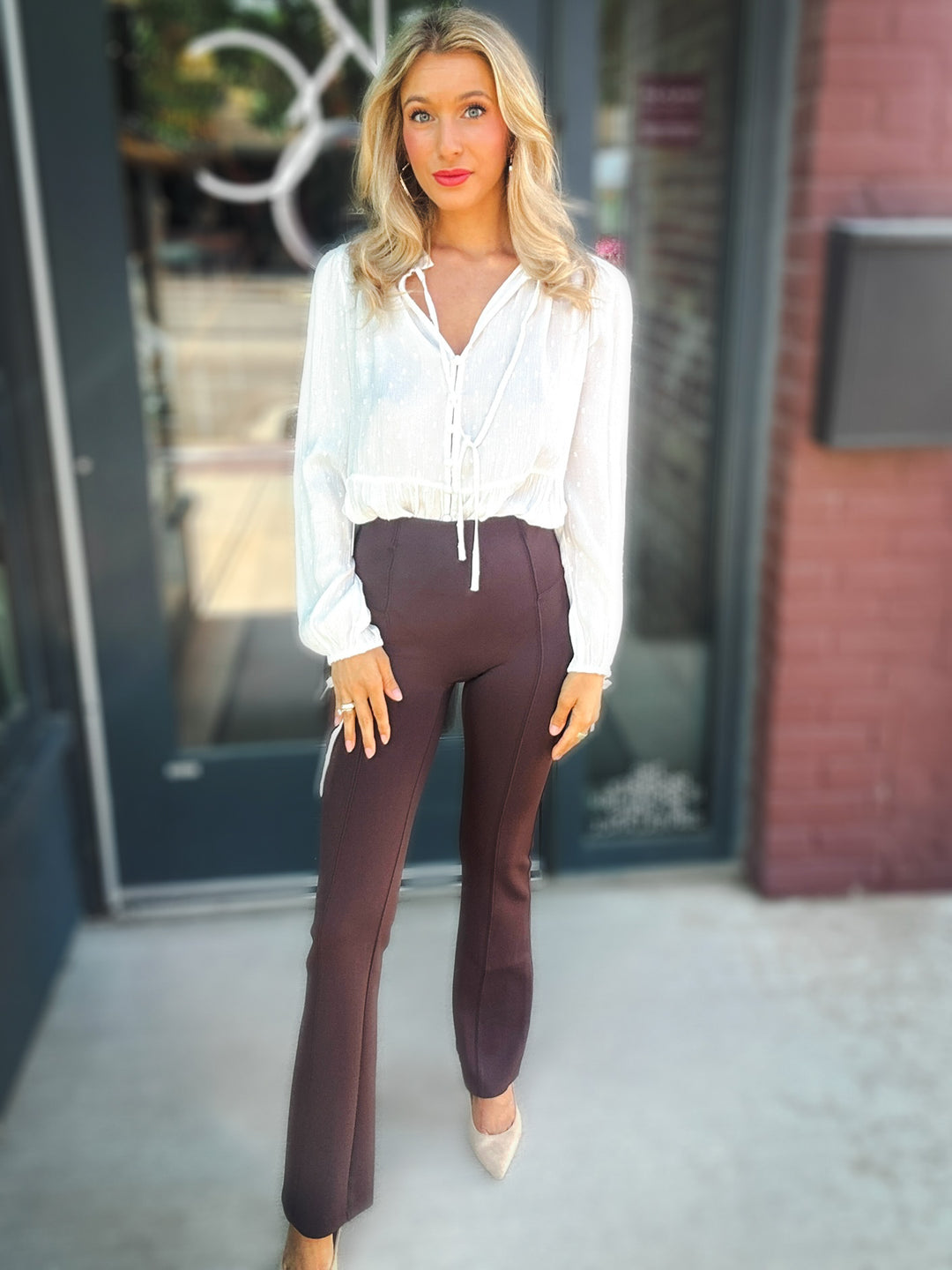 Spanx Dressy Micro Flare Legging