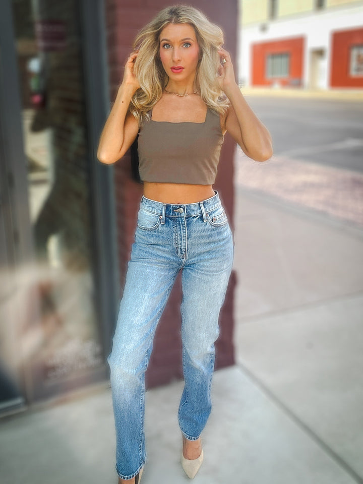 Spanx Get Moving Square Neck Tank