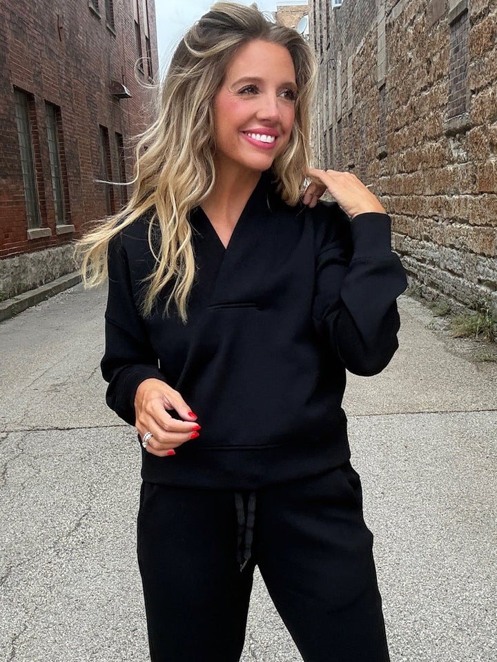 SPANX AirEssentials V-Neck Long Sleeve Top