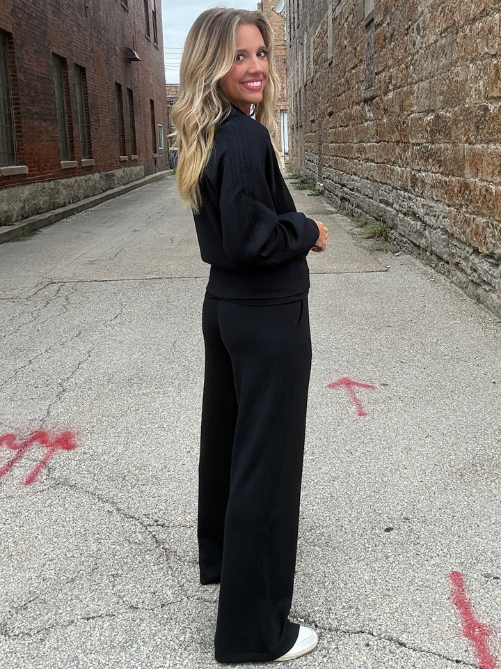 SPANX AirEssentials Pintuck Wide Leg Pant