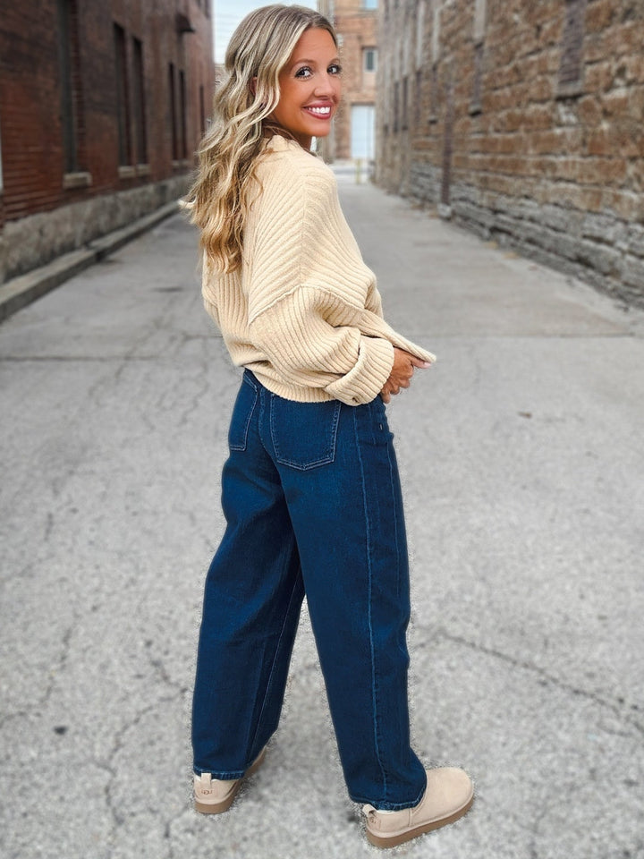 SPANXshape Authentic 360 Barrel Leg Jeans