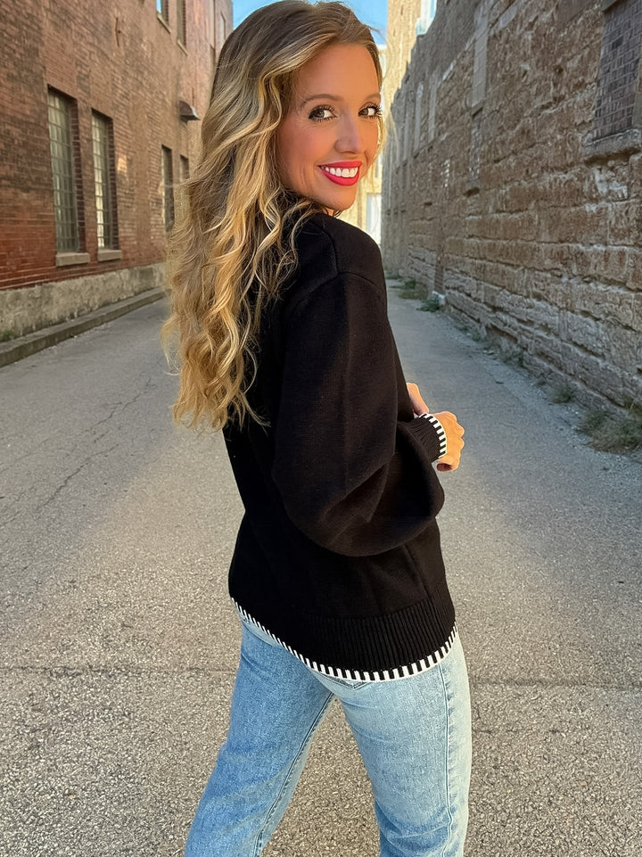 Karen Kane Fashion Game Sweater