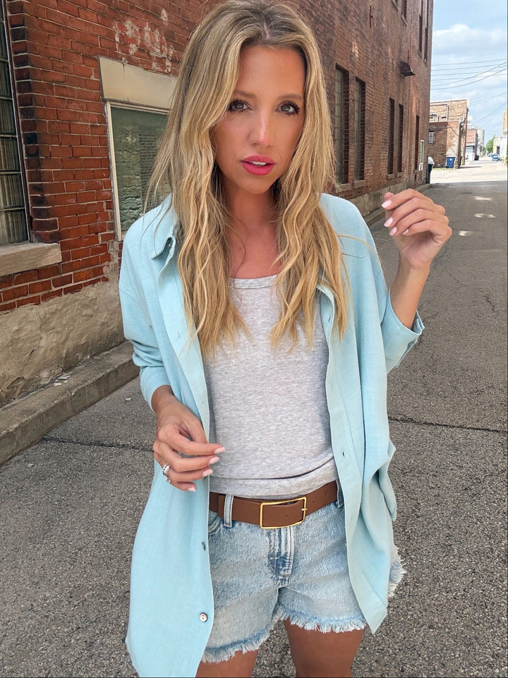 Tribal Updated Classic Button Front Shirt