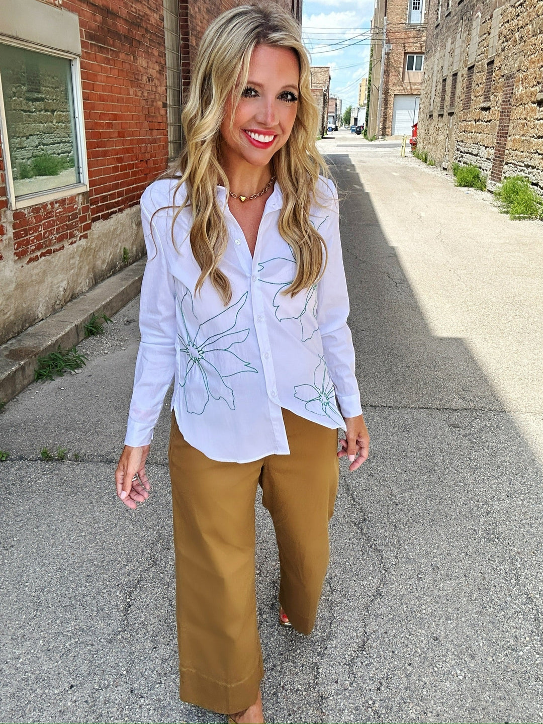 Renuar Floral Fantasy Blouse