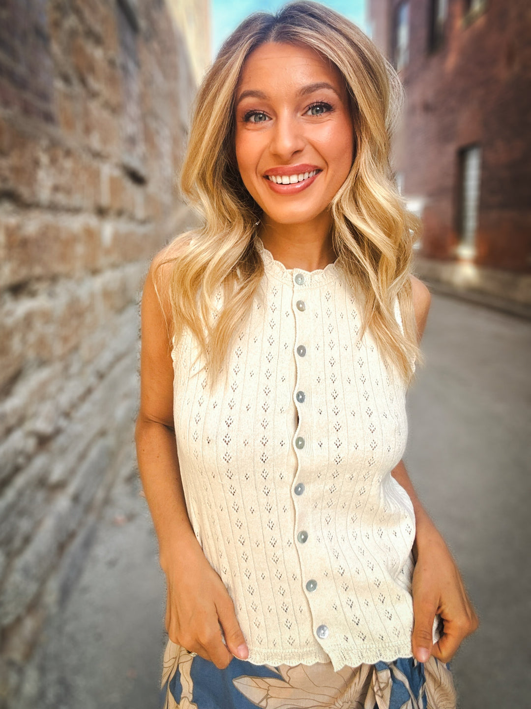 Dylan Jesse Sleeveless Sweater