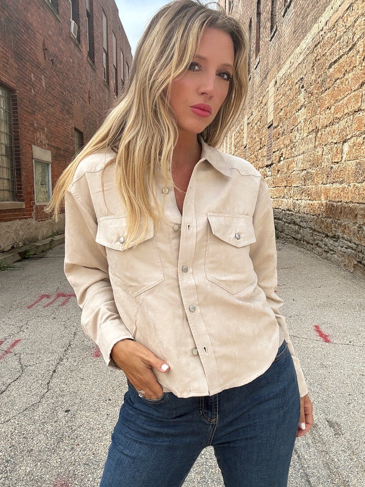 Velvet Heart Enya Shacket