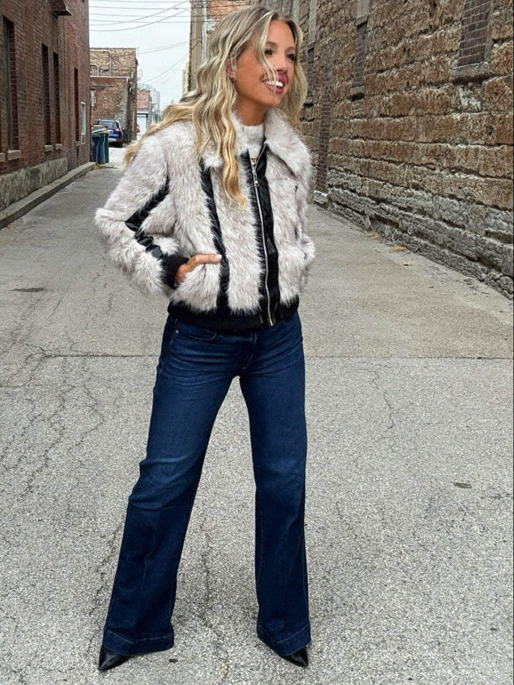 Paige Leenah Wide Leg in Praline